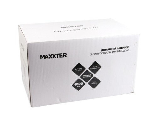 Пристрій безперебійного живлення Maxxter MX-HI-PSW1000-01
