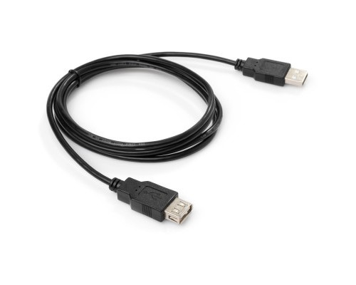 Дата кабель USB 2.0 AM/AF 3.0m Vinga (VCPUSBAMAF3BK)