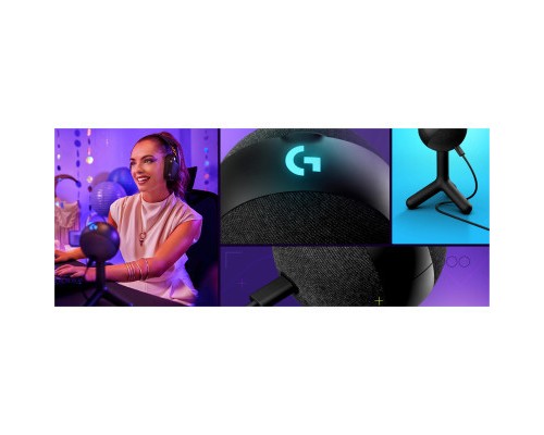 Мікрофон Logitech G Yeti Orb RGB Gaming Mic with Lightsync Black (988-000551)