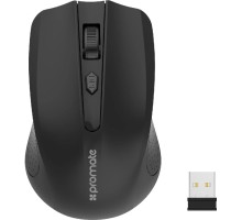 Мишка Promate Clix-8 Wireless Black (clix-8.black)