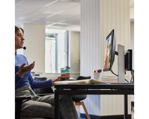 Комп'ютер HP Pro 400 G9 Mini / i3-12100T, 8, 512, WiFi, кл+м, Win11P (885H4EA)