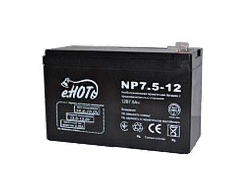Батарея до ДБЖ Enot 12В 7.5 Ач (NP7.5-12)