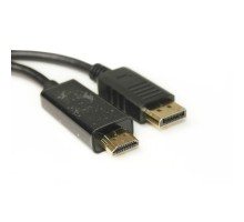 Кабель мультимедійний Display Port to HDMI 1.8m PowerPlant (KD00AS1278)