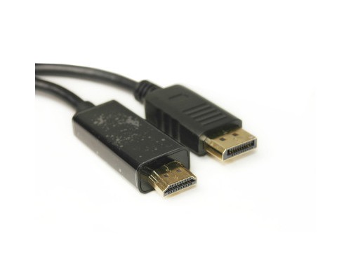 Кабель мультимедійний Display Port to HDMI 1.8m PowerPlant (KD00AS1278)