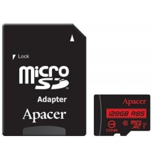 Карта пам'яті Apacer 128GB microSDXC Class10 UHS-I (AP128GMCSX10U5-R)