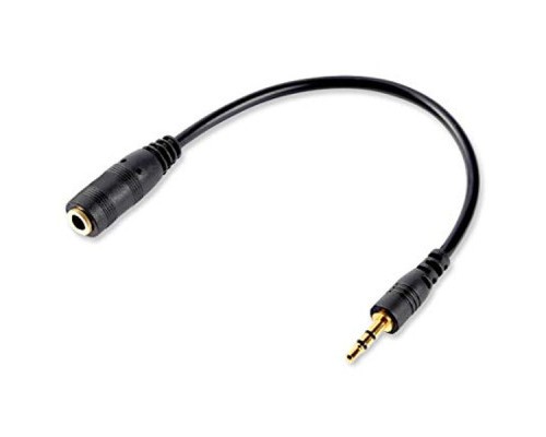 Кабель мультимедійний Jack 3.5mm male/Jack 3.5mm female 1.0m Pro REAL-EL (EL123500041)