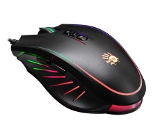 Мишка A4Tech Bloody Q81 Neon XGlide Curve Black