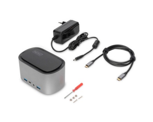 Порт-реплікатор Digitus 11-Port USB-C Docking Station with SSD Enclosure (M.2) (DA-70889)
