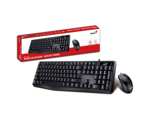 Комплект Genius KM-170 Black Ukr (31330006409)