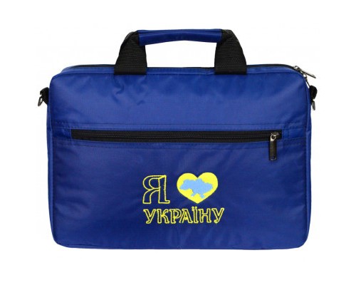 Сумка для ноутбука Porto 12'' PN12 LoveUkraine Blue (PN12DB_LoveUkr)