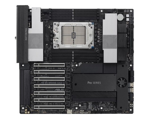 Серверна материнська плата ASUS PRO WS WRX90E-SAGE SE sTR5 WRX90 8xDDR5 M.2 EEB (90MB1FW0-M0EAY0)
