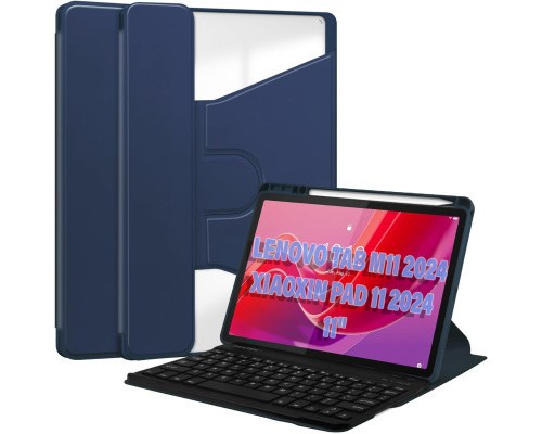 Чохол до планшета BeCover Keyboard 360° Rotatable Lenovo Tab M11 (2024) TB-TB330FU/Xiaoxin Pad 11 (2024) 11