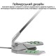 Мікрофон Vertux Streamer-3 LED USB Grey (streamer-3.grey)