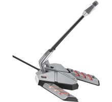 Мікрофон Vertux Streamer-3 LED USB Grey (streamer-3.grey)