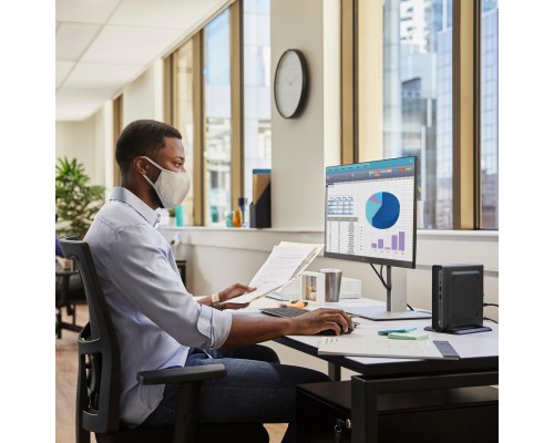 Комп'ютер HP Pro 400 G9 Mini / i3-12100T, 8, 512, кл+м (6B278EA)