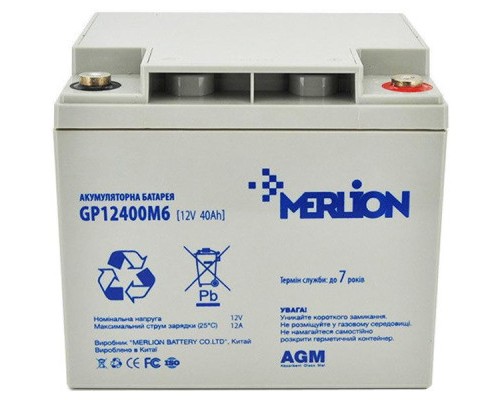 Батарея до ДБЖ Merlion 12V-40Ah (GP12400M6)