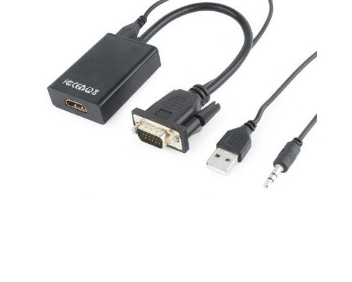 Перехідник VGA to HDMI Cablexpert (A-VGA-HDMI-01)