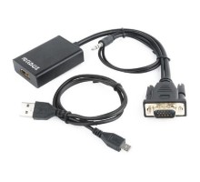 Перехідник VGA to HDMI Cablexpert (A-VGA-HDMI-01)