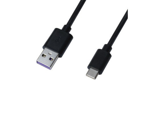 Дата кабель USB 2.0 AM to Type-C 1.0m black Grand-X (TPC-01)