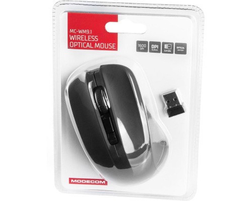 Мишка Modecom MC-M9.1 Wireless Black (M-MC-0WM9.1-100)