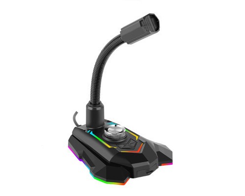 Мікрофон Marvo MIC-05 Multi-LED USB (MIC-05)