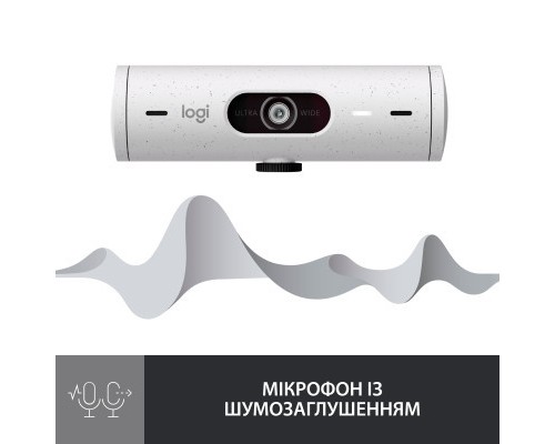Веб-камера Logitech Brio 500 Off-White (960-001428)