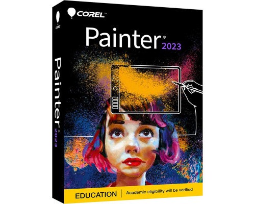 ПЗ для мультимедіа Corel Painter 2023 ML Education EN/DE/FR Windows/Mac (ESDPTR2023MLA)