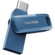 USB флеш накопичувач SanDisk 128GB Ultra Dual Drive Go Navy Blue USB 3.1 Type-C (SDDDC3-128G-G46NB)