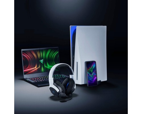Навушники Razer Kaira Hyperspeed for PS5 Bluetooth White/Black (RZ04-03980200-R3G1)