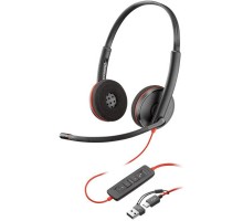 Навушники Poly Blackwire 3220 USB-A/C (8X228AA)