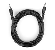 Кабель мультимедійний Jack 3.5mm 5 m MM 3С Vinga (VCPDCJ35MM5BK)