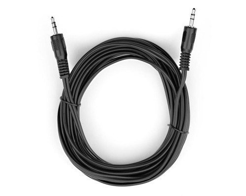 Кабель мультимедійний Jack 3.5mm 5 m MM 3С Vinga (VCPDCJ35MM5BK)
