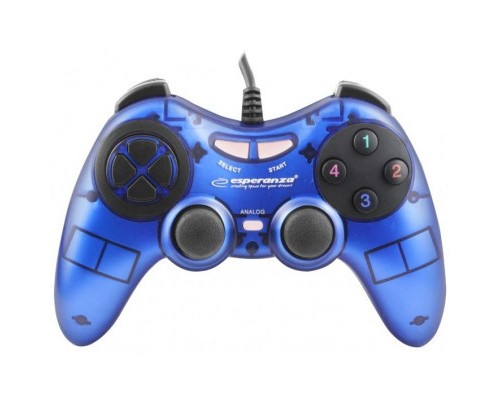 Геймпад Esperanza Fighter PC Blue (EGG105B)