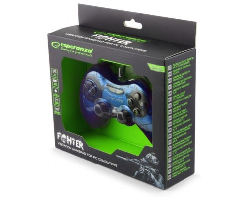 Геймпад Esperanza Fighter PC Blue (EGG105B)
