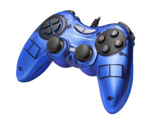 Геймпад Esperanza Fighter PC Blue (EGG105B)