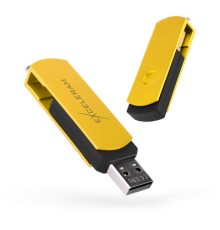 USB флеш накопичувач eXceleram 32GB P2 Series Yellow2/Black USB 2.0 (EXP2U2Y2B32)