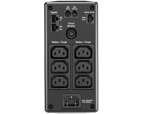 Пристрій безперебійного живлення APC Back-UPS Pro BR 650VA, LCD (BR650MI)