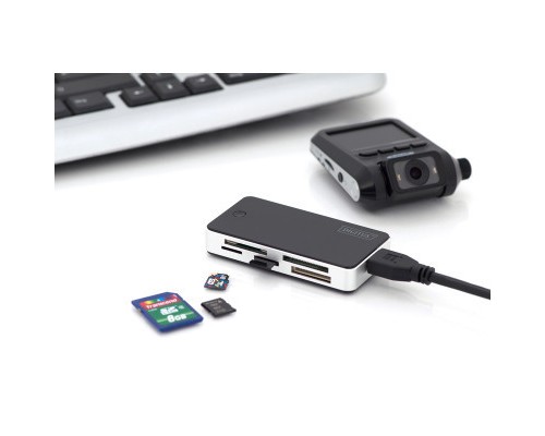Зчитувач флеш-карт Digitus USB 3.0 All-in-one (DA-70330-1)