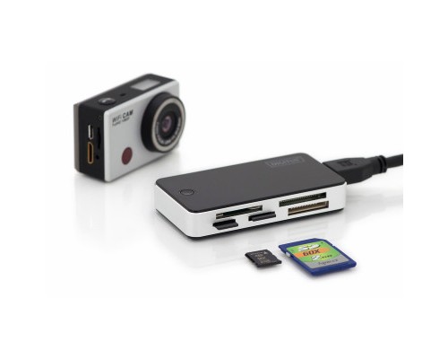 Зчитувач флеш-карт Digitus USB 3.0 All-in-one (DA-70330-1)