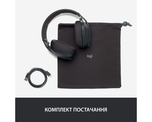 Навушники Logitech Zone Vibe 100 Wireless Graphite (981-001213)