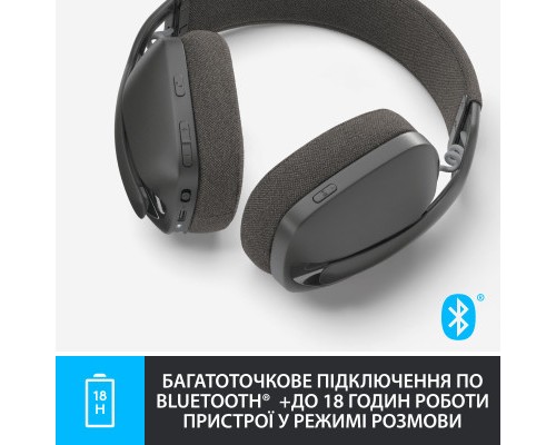 Навушники Logitech Zone Vibe 100 Wireless Graphite (981-001213)