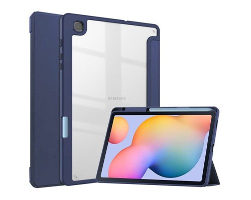 Чохол до планшета BeCover Soft Edge Pencil Mount Samsung Galaxy Tab S6 Lite 10.4 P610/P613/P615/P619 Deep Blue (708352)