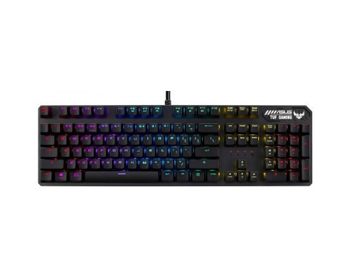 Клавіатура ASUS TUF Gaming K3 Kailh Brown Switches USB UA Black (90MP01Q1-BKMA00)