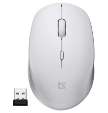 Мишка Defender Auris MB-027 Silent Wireless White (52028)