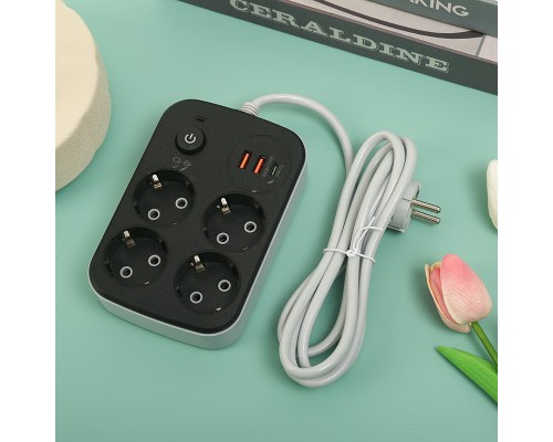 Мережевий фільтр живлення XoKo XK-SP-4-2-1-BK