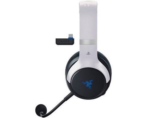 Навушники Razer Kaira Pro Hyperspeed for PS5 Bluetooth White-Black (RZ04-04030200-R3G1)