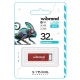 USB флеш накопичувач Wibrand 32GB Chameleon Red USB 2.0 (WI2.0/CH32U6R)