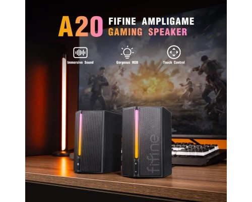 Акустична система Fifine A20 Gaming RGB Black (A20)