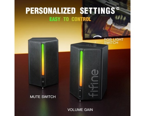 Акустична система Fifine A20 Gaming RGB Black (A20)