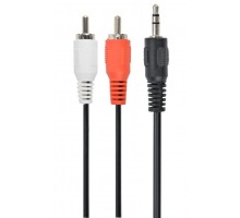 Кабель мультимедійний Jack 3.5mm папа/2RCA папа Cablexpert (CCA-458)